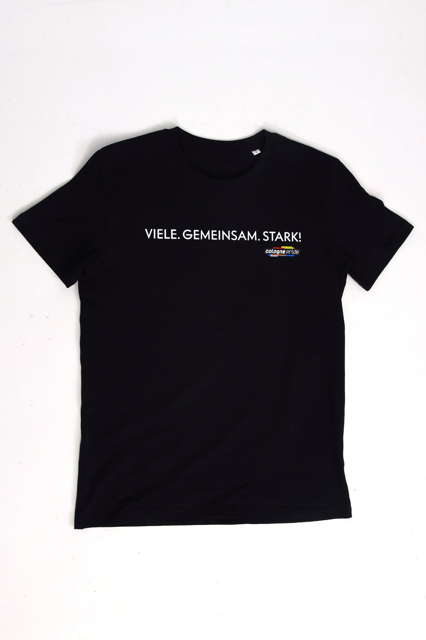 T-Shirt "Viele. Gemeinsam. Stark!" black